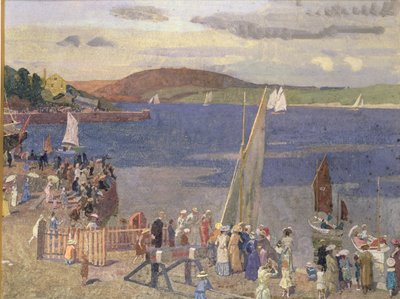Padstow Regatta by Alfred Walter Bayes
